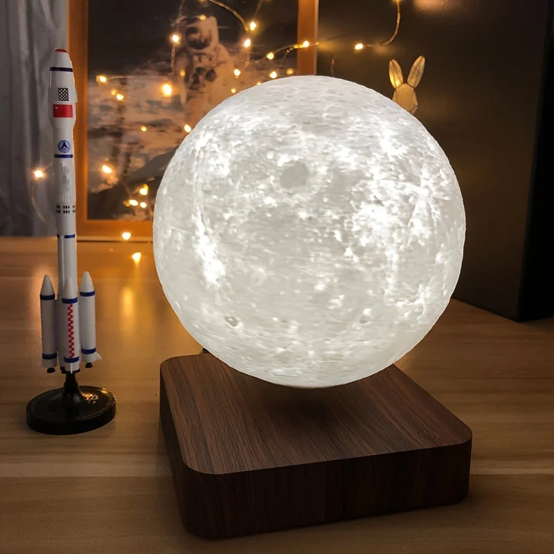 Gluxy Lunar – Premium Magnetic Levitating Moon Lamp