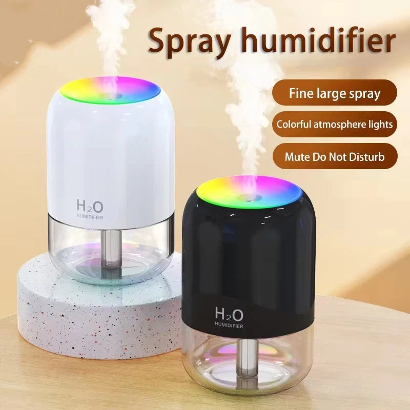 Gluxy® PureMist – Ultra-Quiet Portable Mini Humidifier