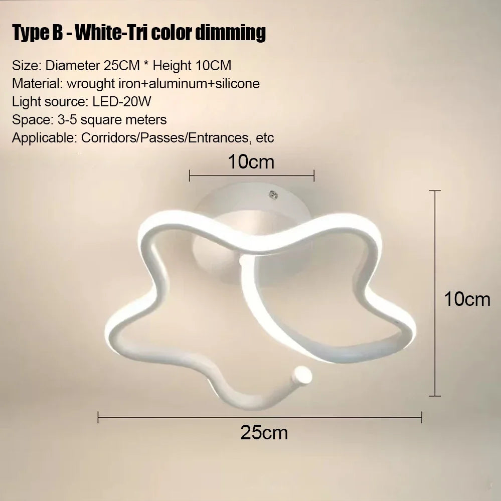 Gluxy® Nordic Petal LED Chandelier – Modern Luxury Ceiling Light