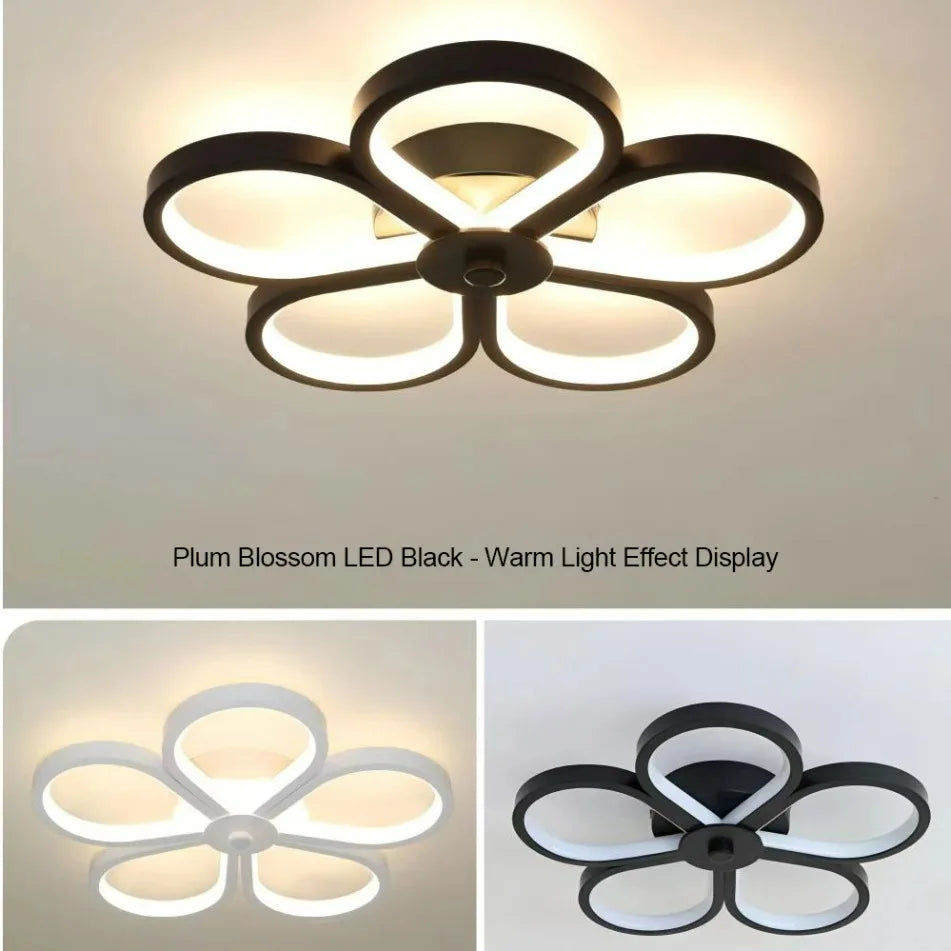 Gluxy® Nordic Petal LED Chandelier – Modern Luxury Ceiling Light