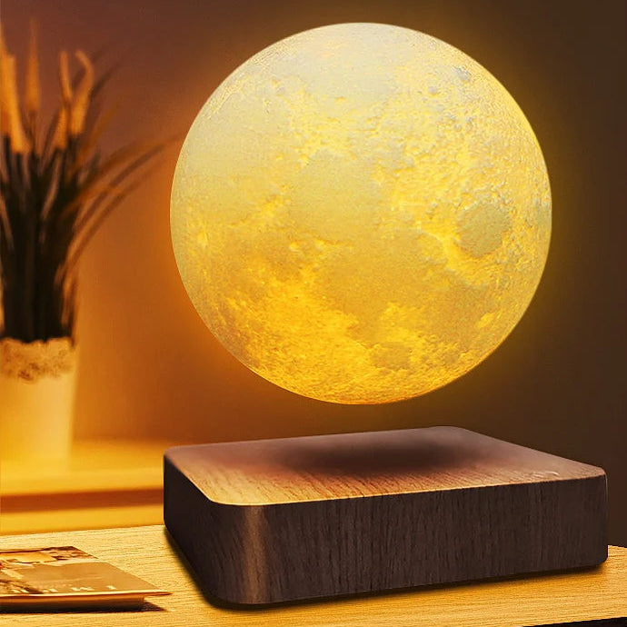 Gluxy Lunar – Premium Magnetic Levitating Moon Lamp