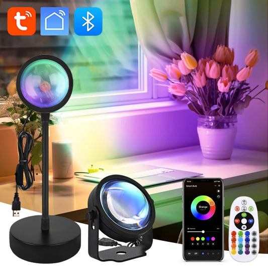 Gluxy Premium Smart App-Controlled Sunset Lamp