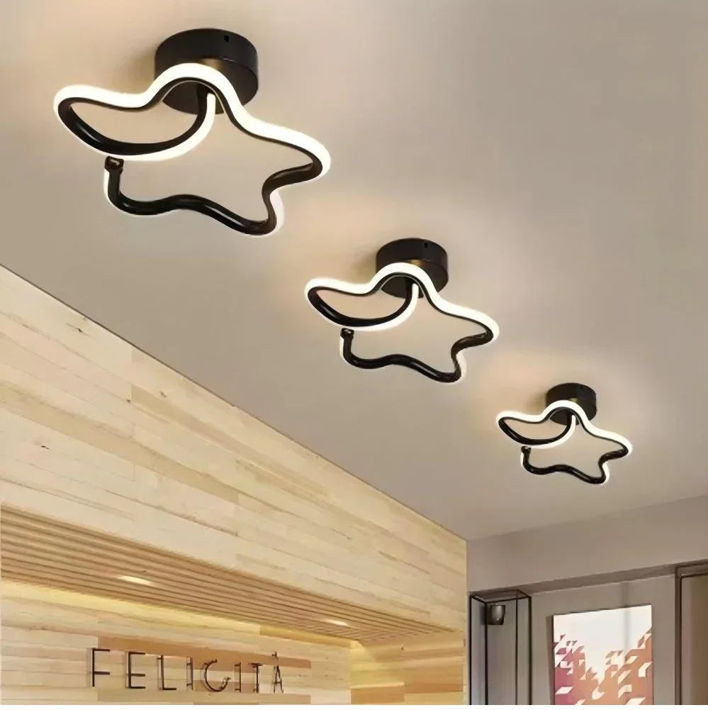 Gluxy® Nordic Petal LED Chandelier – Modern Luxury Ceiling Light
