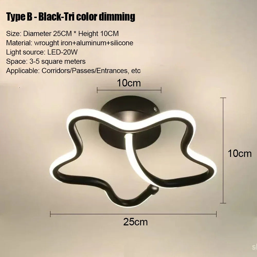 Gluxy® Nordic Petal LED Chandelier – Modern Luxury Ceiling Light