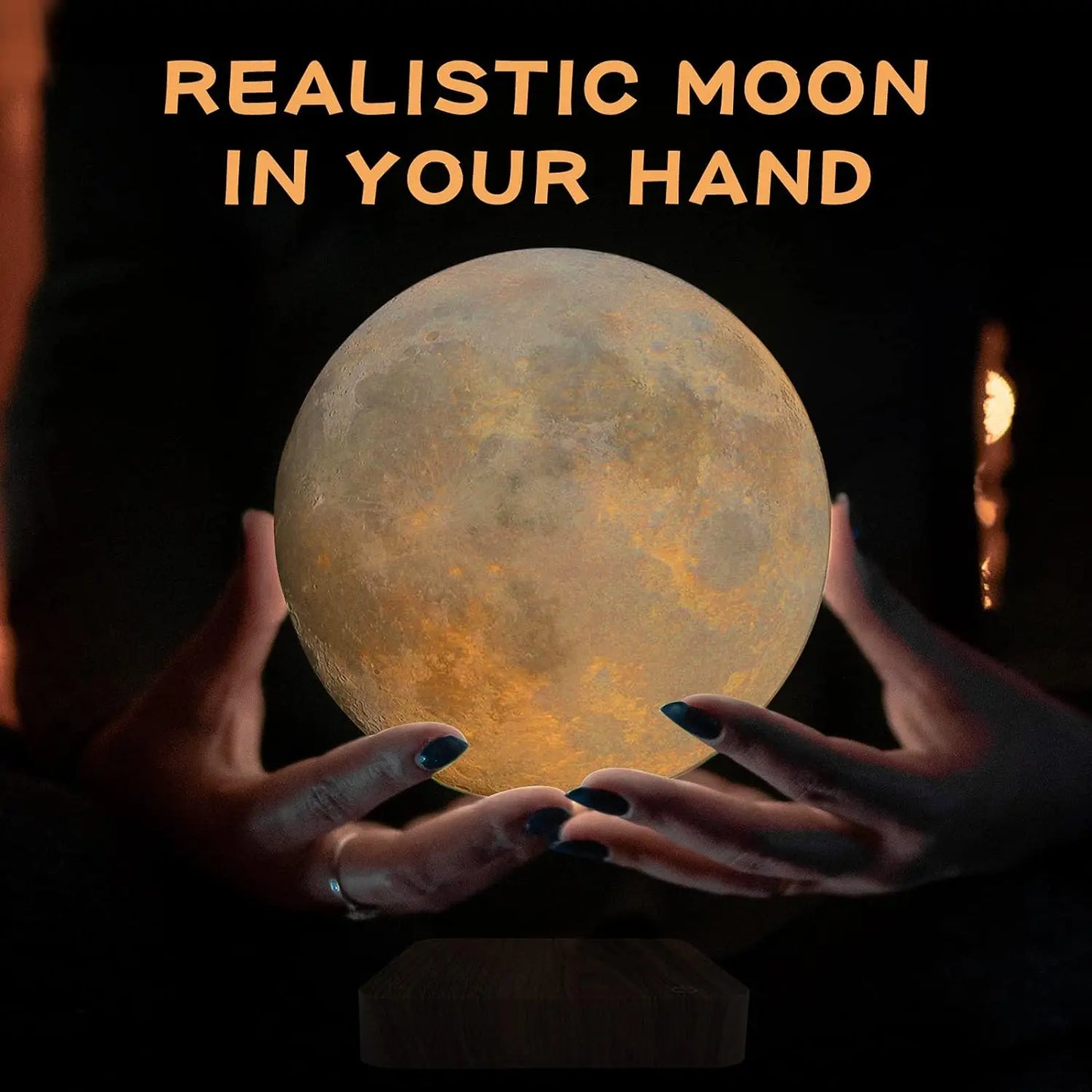 Gluxy Lunar – Premium Magnetic Levitating Moon Lamp