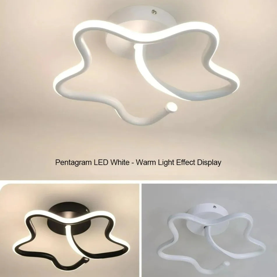 Gluxy® Nordic Petal LED Chandelier – Modern Luxury Ceiling Light