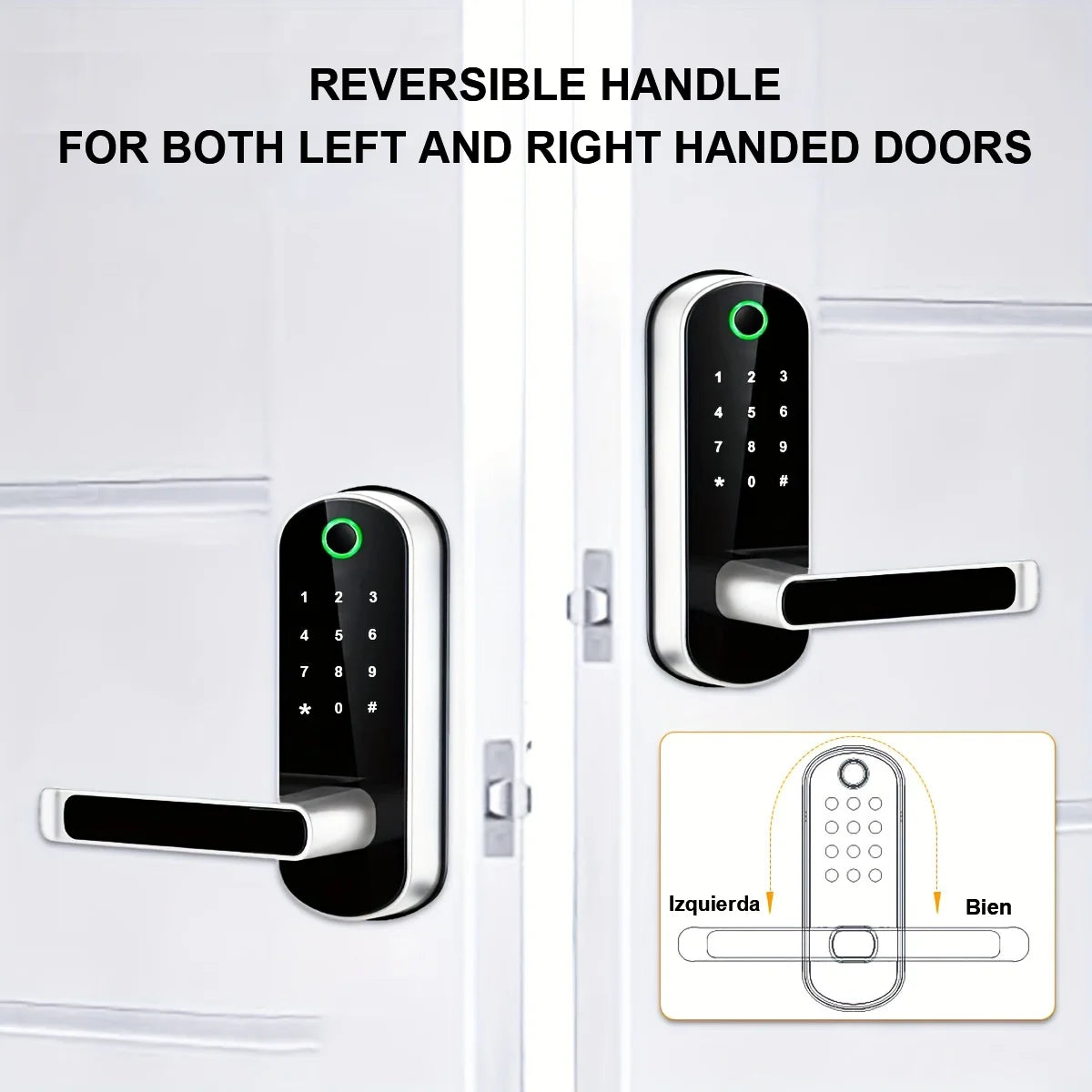 Biometric Fingerprint Padlock – Keyless Security for Home & Travel