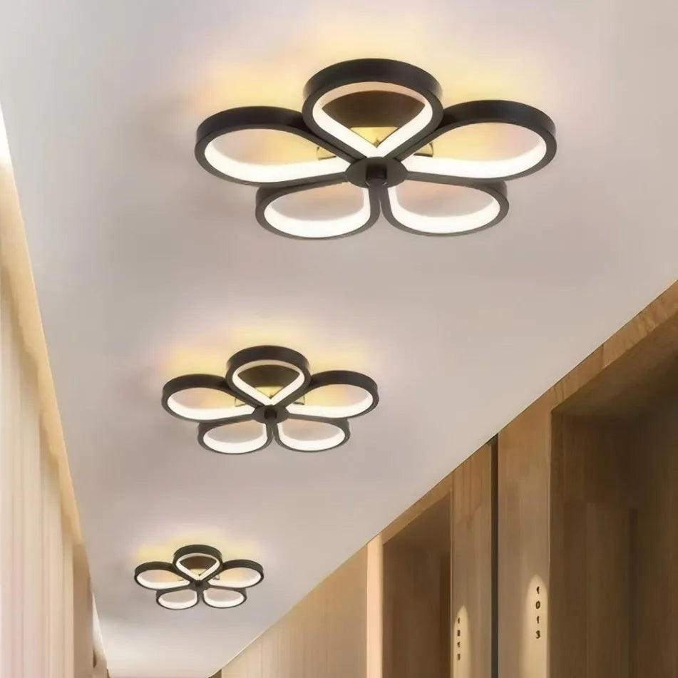 Gluxy® Nordic Petal LED Chandelier – Modern Luxury Ceiling Light