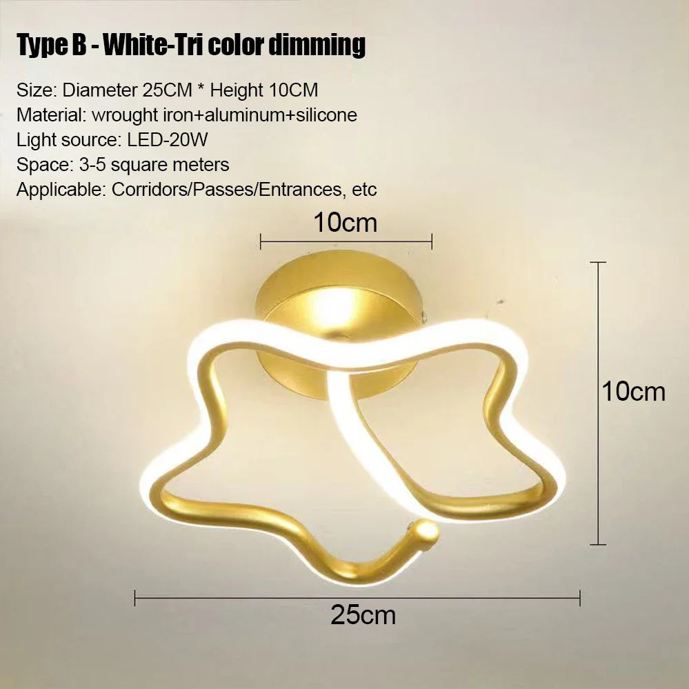 Gluxy® Nordic Petal LED Chandelier – Modern Luxury Ceiling Light
